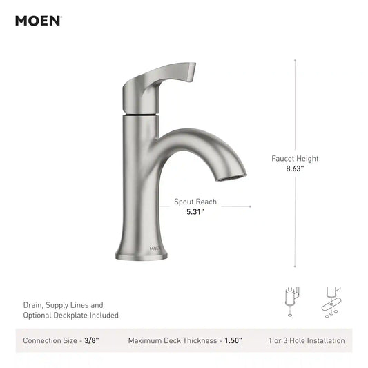 Korek™ Single-Handle Centerset Bathroom Faucet