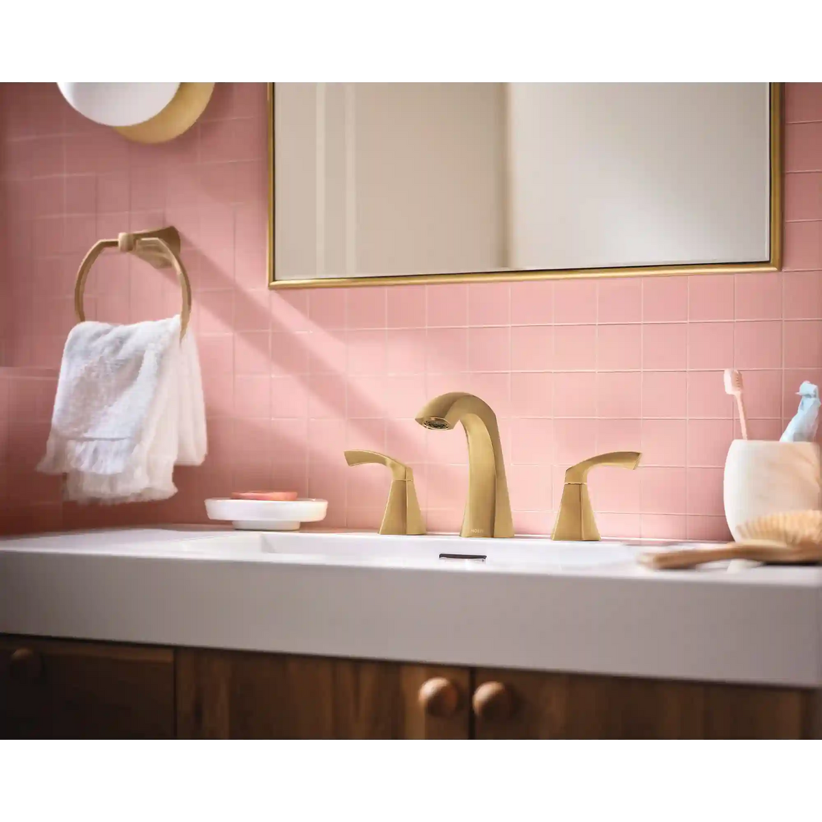Lindor Two-Handle High Arc Bathroom Faucet