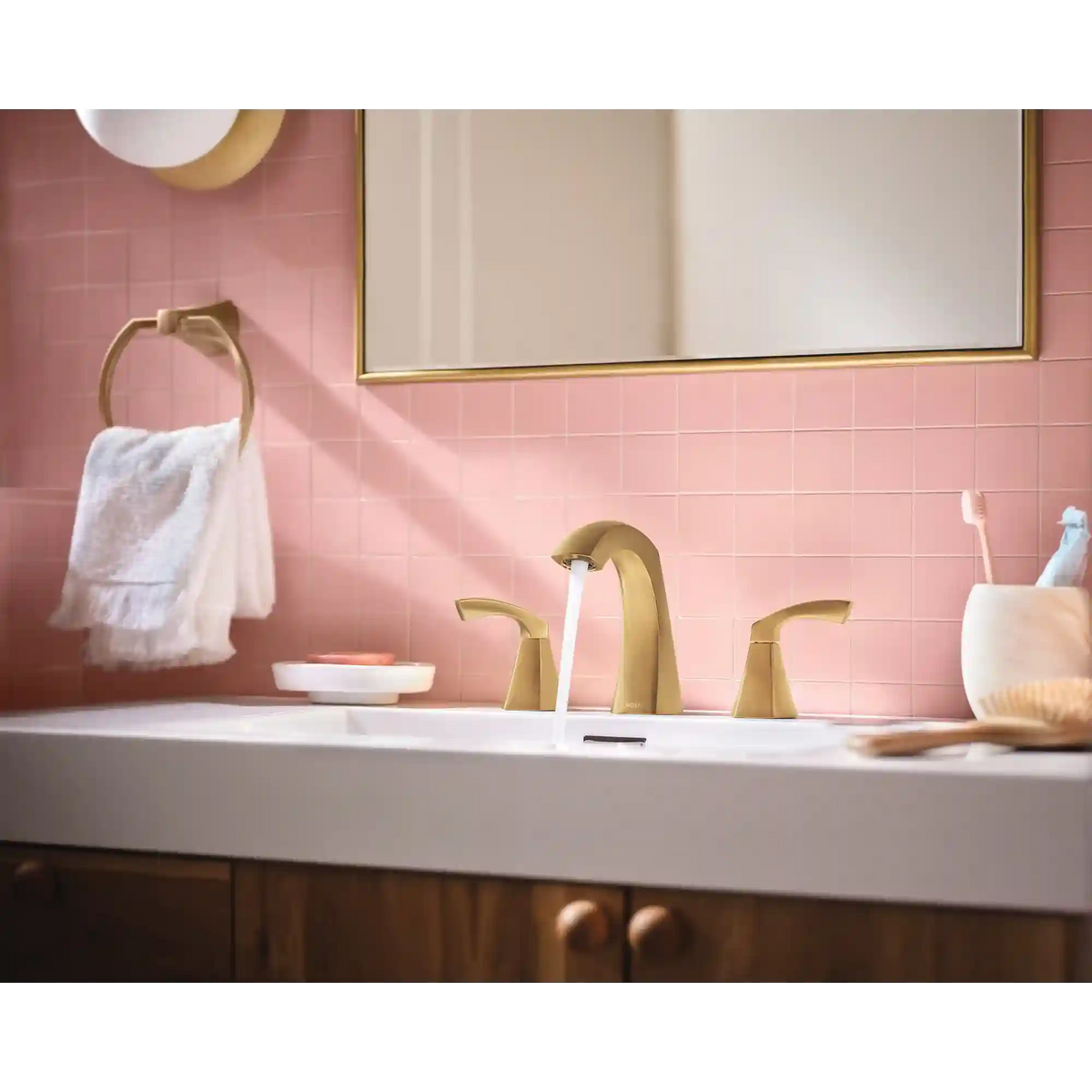 Lindor Two-Handle High Arc Bathroom Faucet