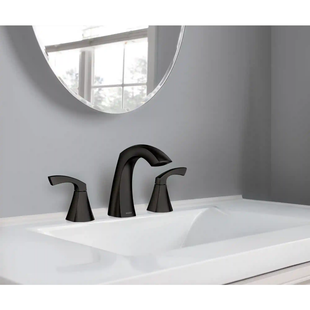 Lindor Two-Handle High Arc Bathroom Faucet