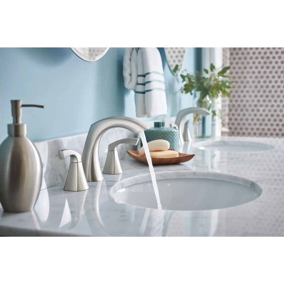 Lindor Two-Handle High Arc Bathroom Faucet