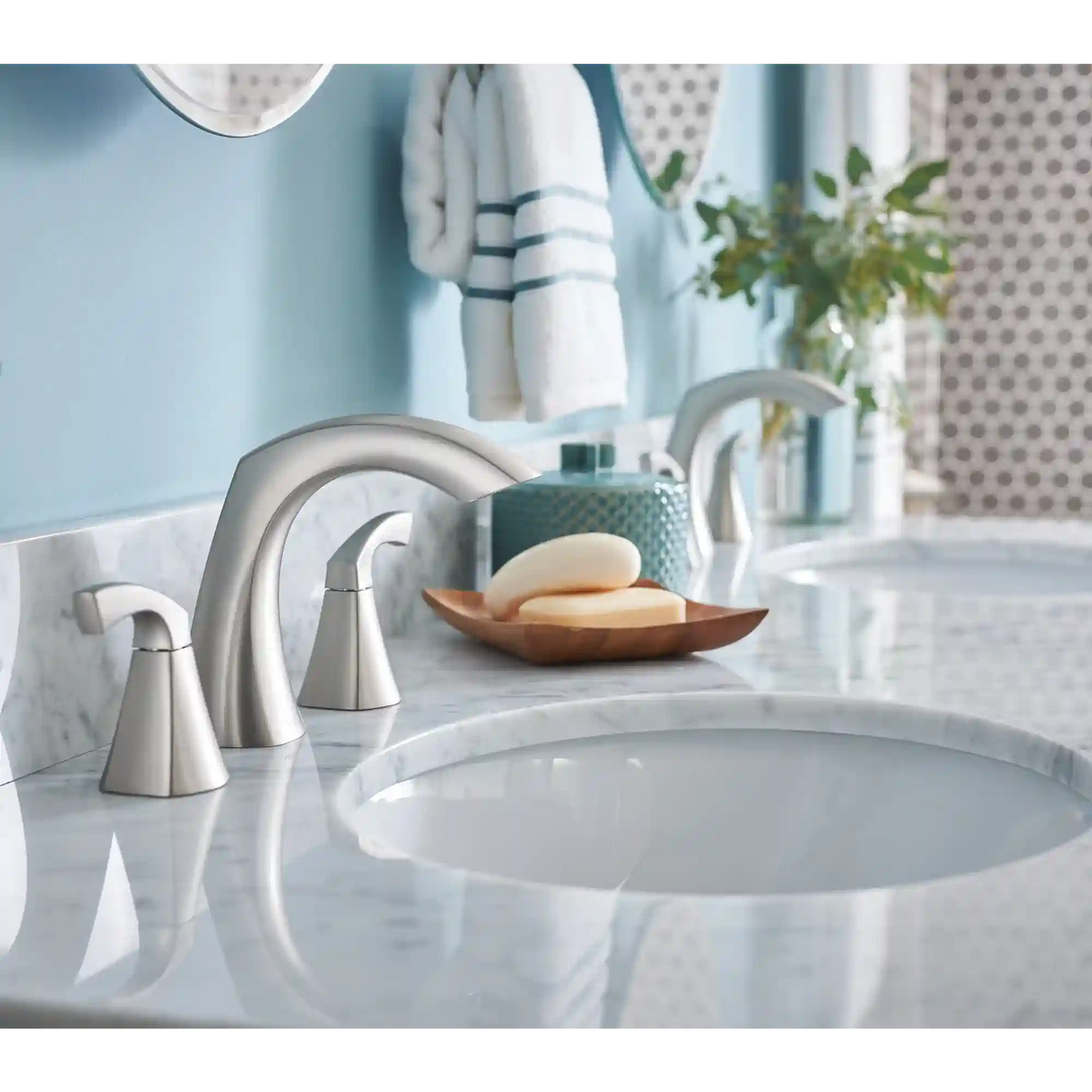 Lindor Two-Handle High Arc Bathroom Faucet