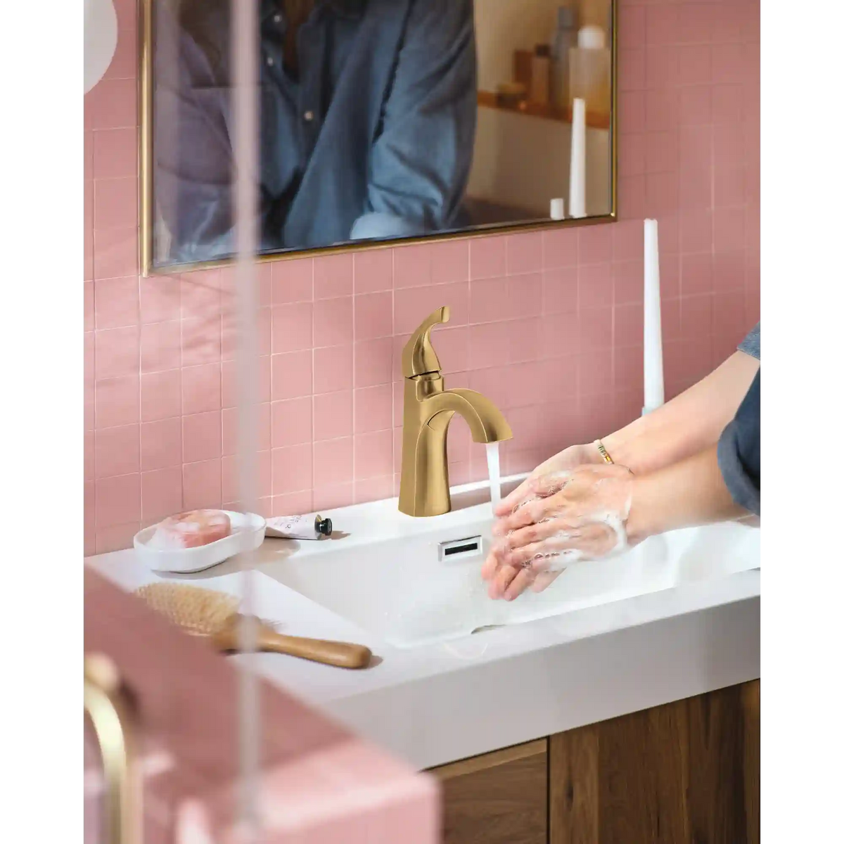 Lindor One-Handle High Arc Bathroom Faucet