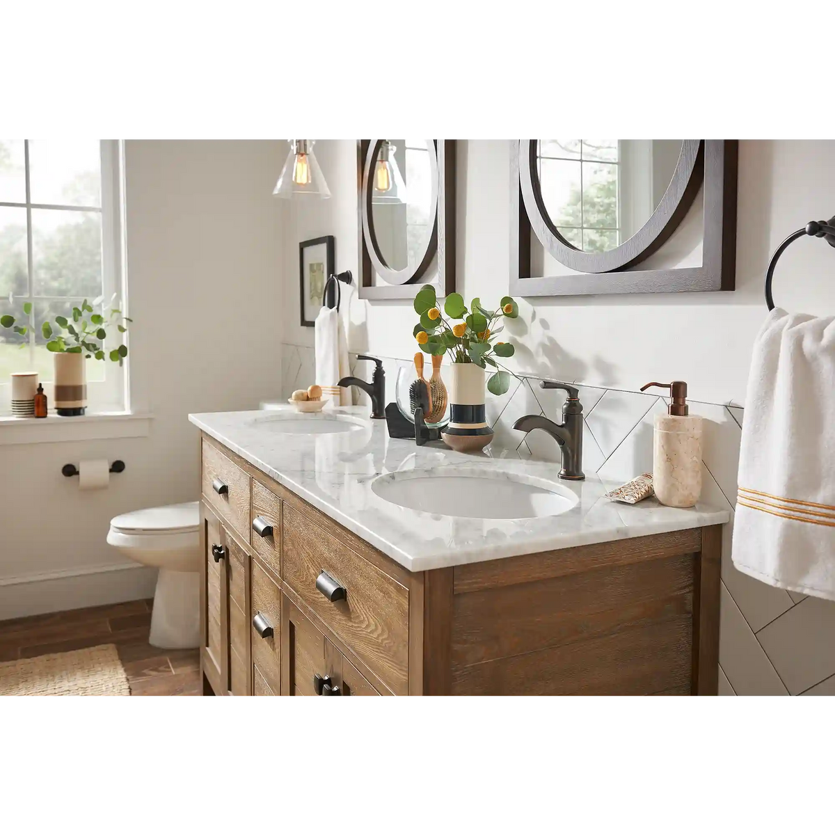 Hilliard One-Handle High Arc Bathroom Faucet