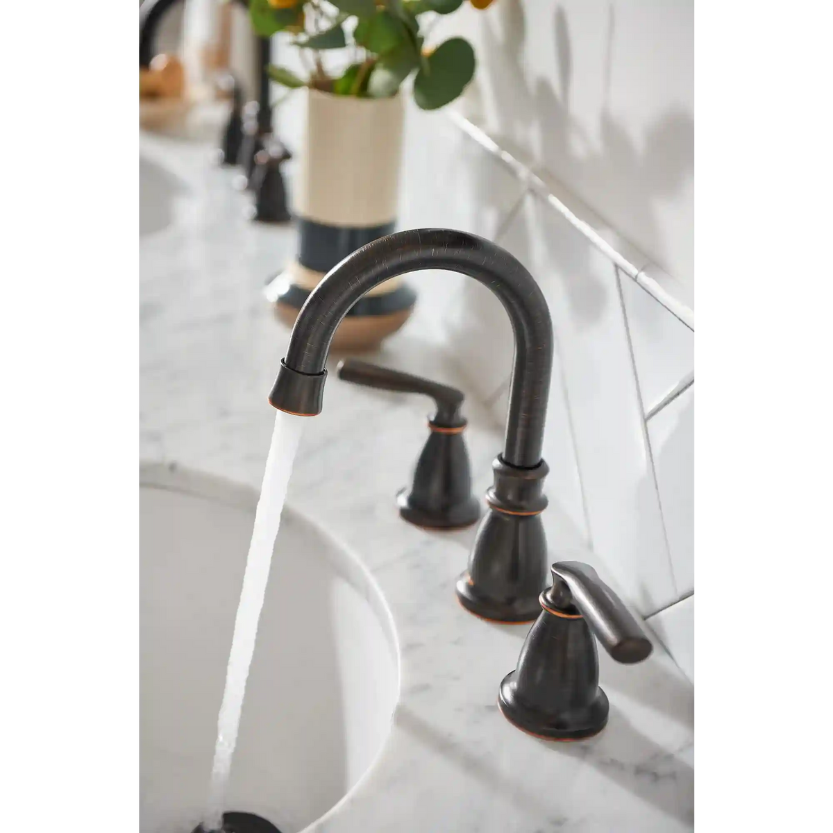 Hilliard Two-Handle High Arc Bathroom Faucet