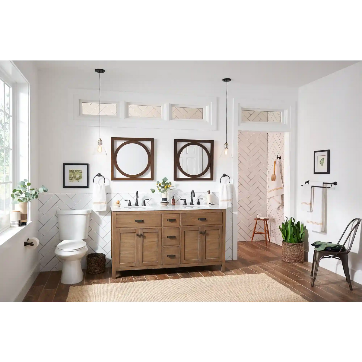 Hilliard Two-Handle High Arc Bathroom Faucet
