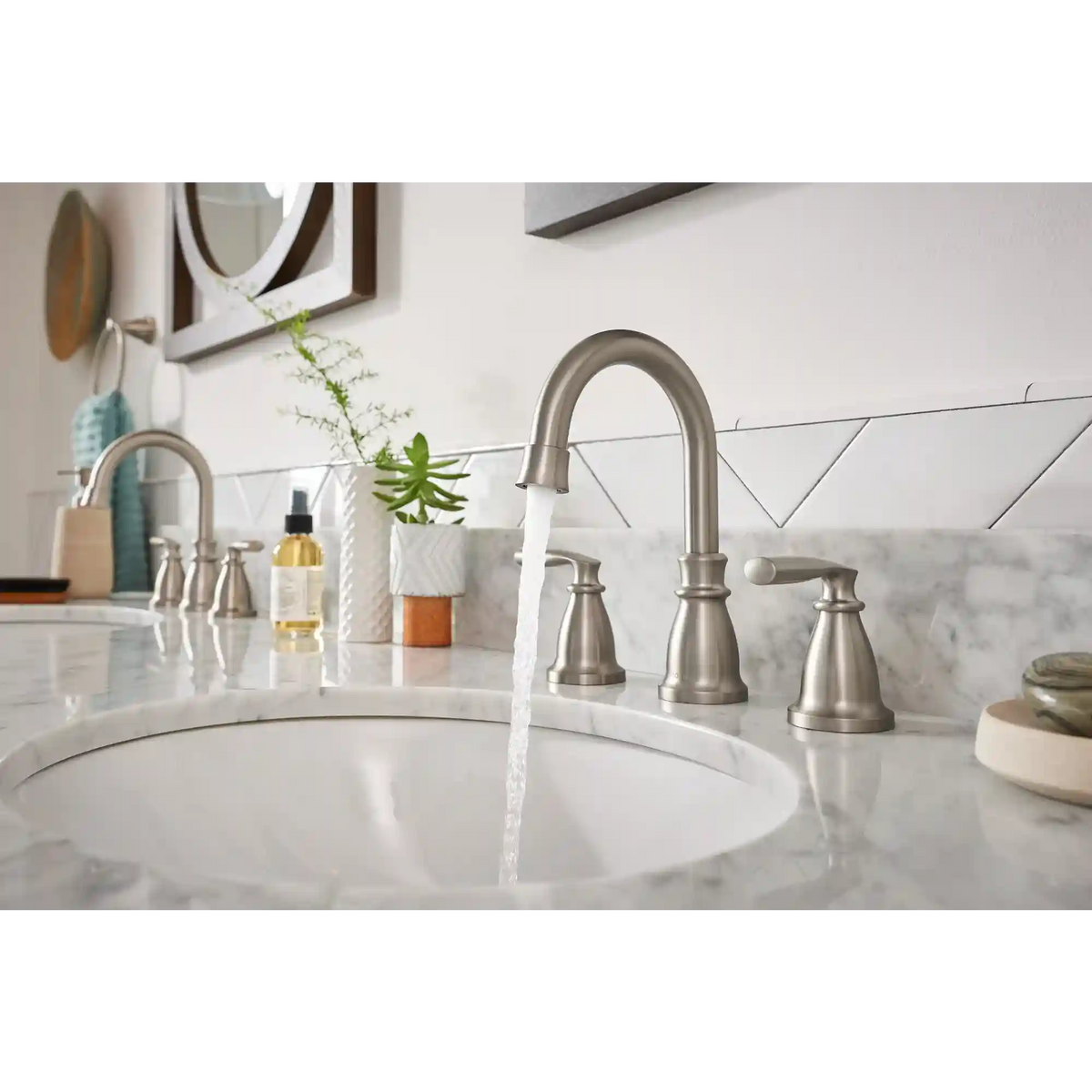 Hilliard Two-Handle High Arc Bathroom Faucet