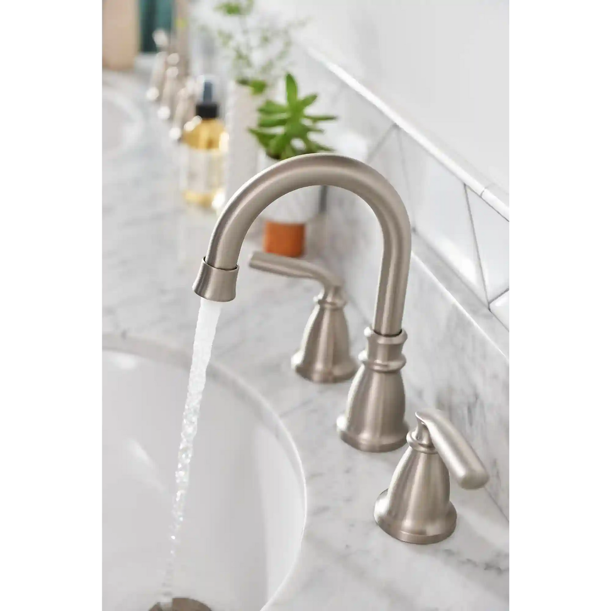 Hilliard Two-Handle High Arc Bathroom Faucet