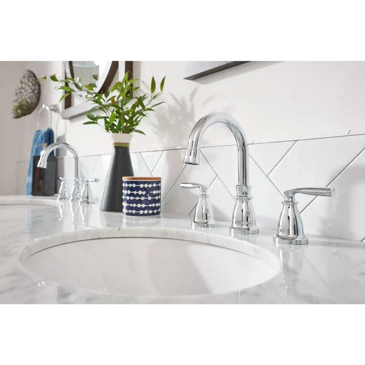 Hilliard Two-Handle High Arc Bathroom Faucet