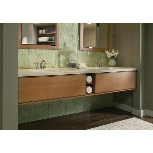 Sage Two-Handle Low Arc Bathroom Faucet