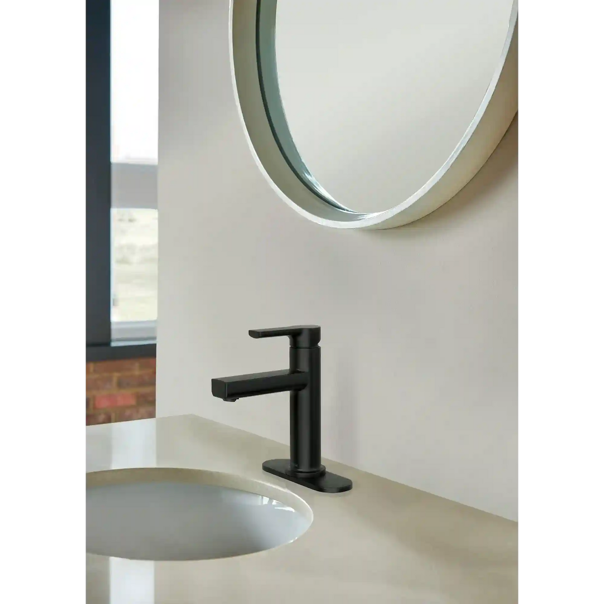 Rinza One-Handle High Arc Bathroom Faucet