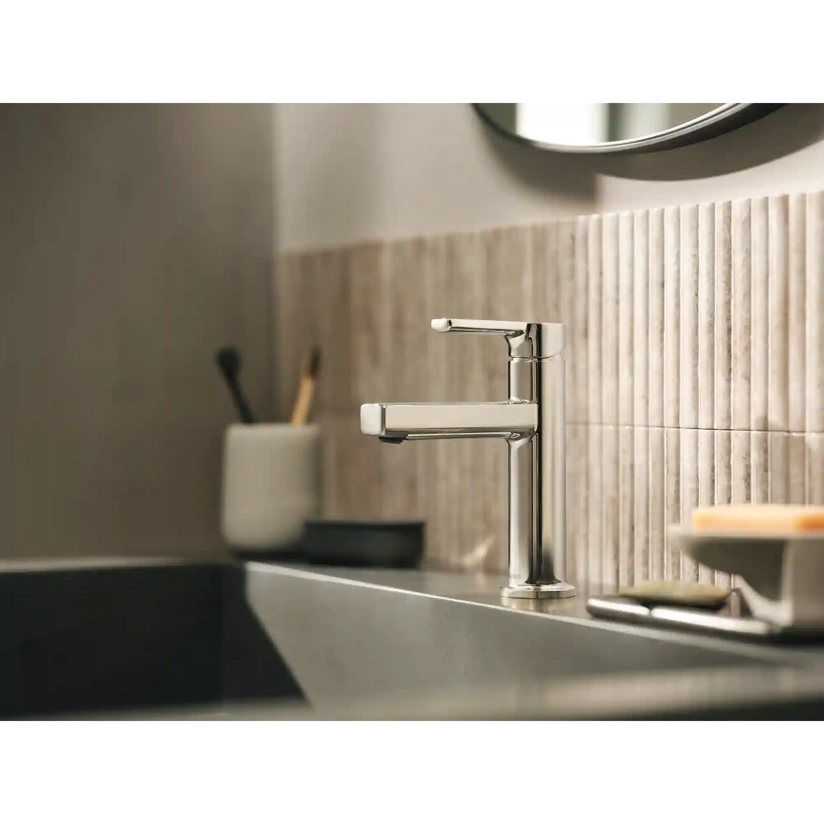 Rinza One-Handle High Arc Bathroom Faucet