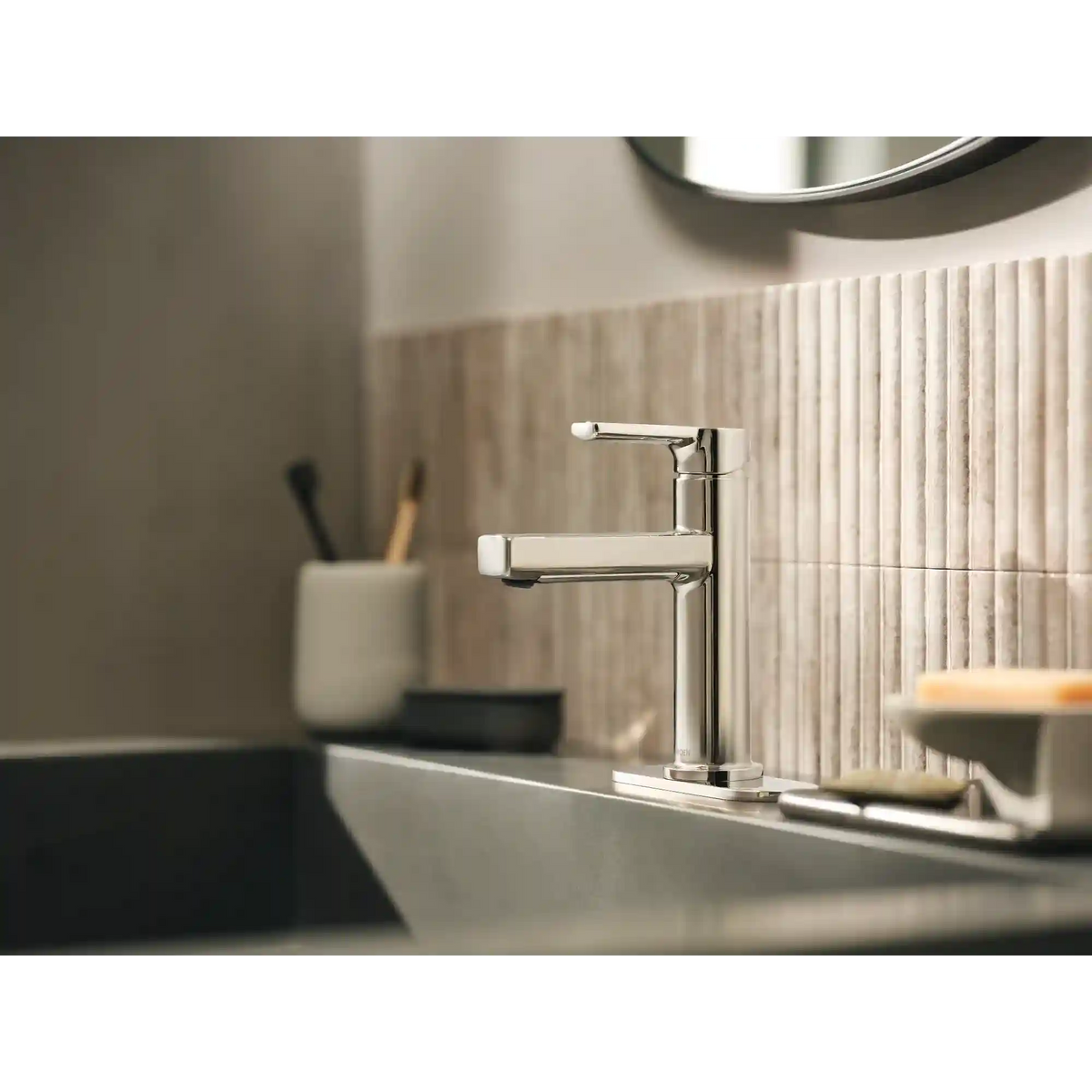 Rinza One-Handle High Arc Bathroom Faucet