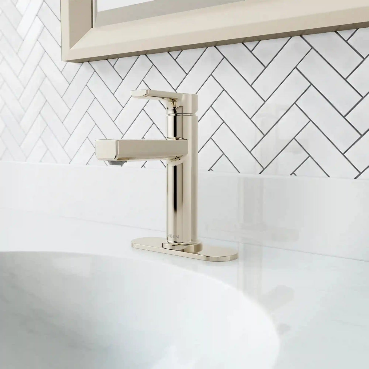 Rinza One-Handle High Arc Bathroom Faucet