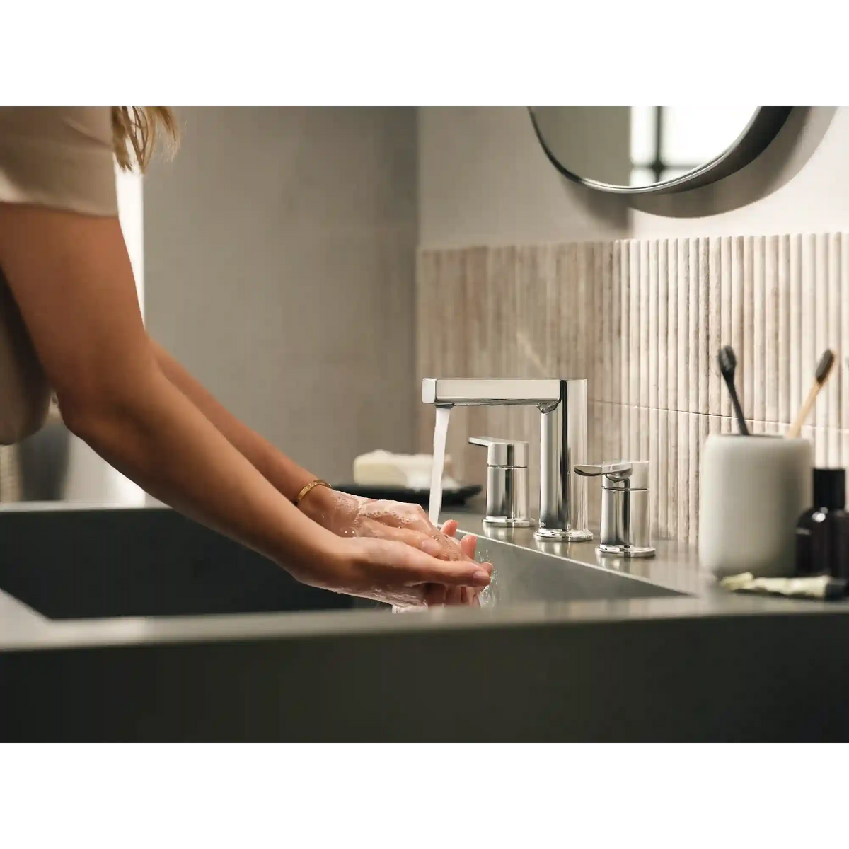 Rinza Two-Handle Bathroom Faucet