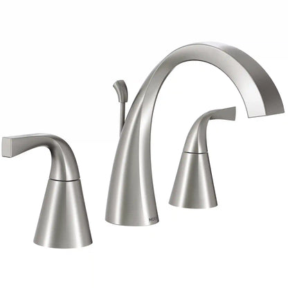 Oxby Two-Handle High Arc Bathroom Faucet