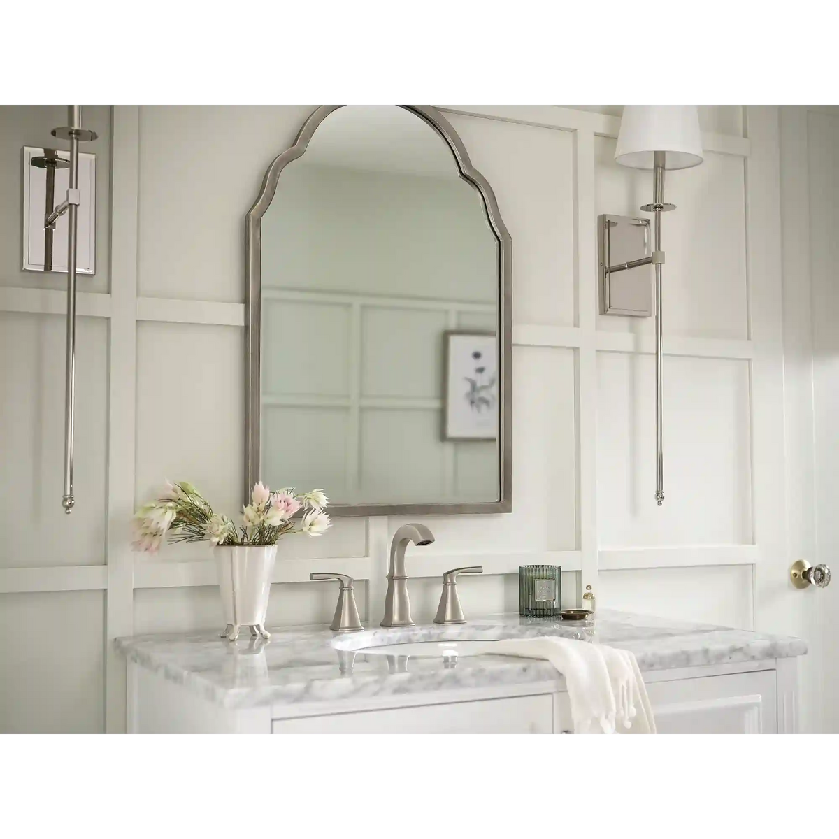 Finney Two-Handle High Arc Bathroom Faucet