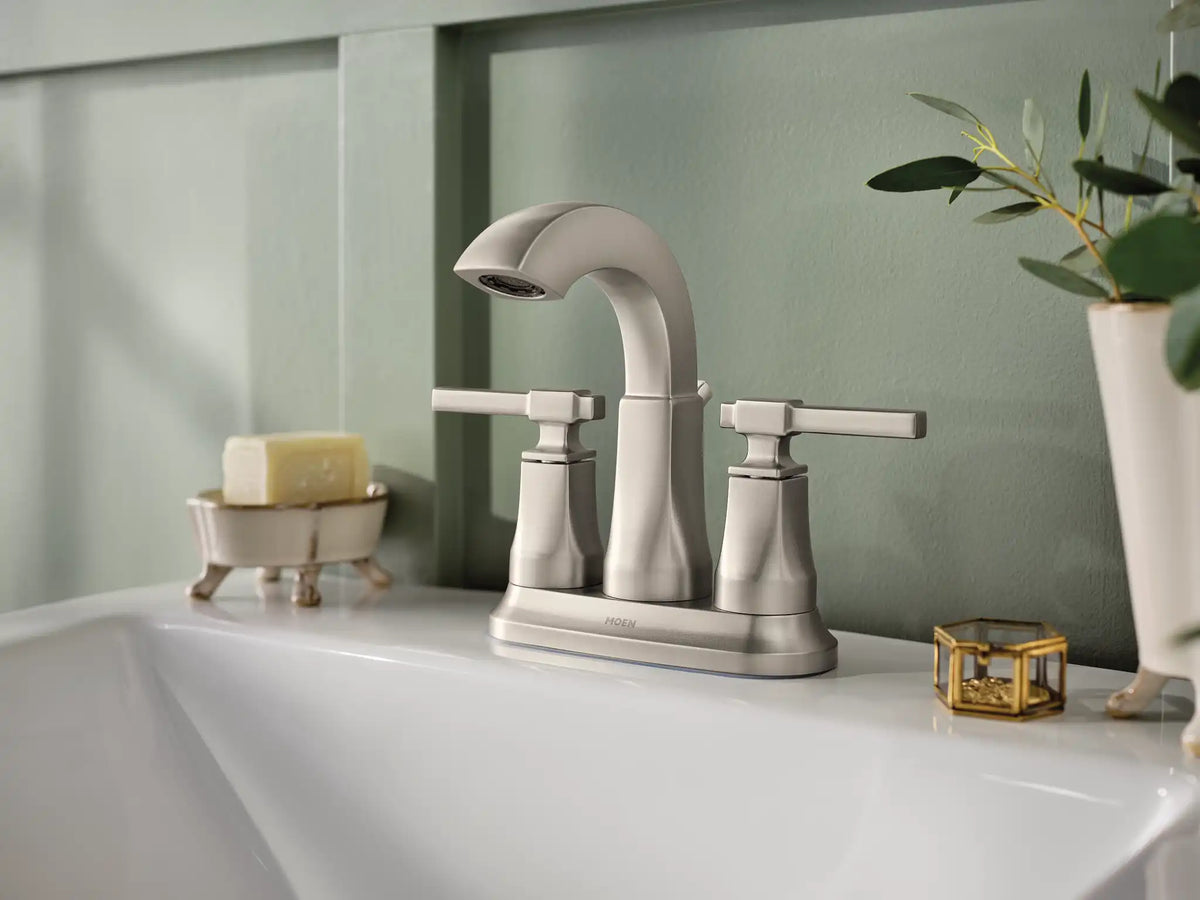 Ayda Two-handle Centerset Bathroom Sink Faucet
