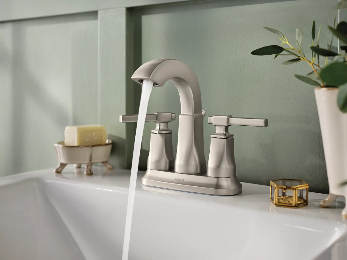 Ayda Two-handle Centerset Bathroom Sink Faucet