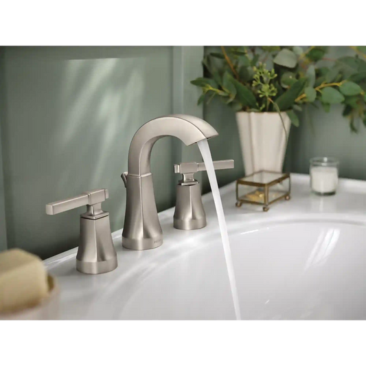 Ayda Two-Handle High Arc Bathroom Faucet