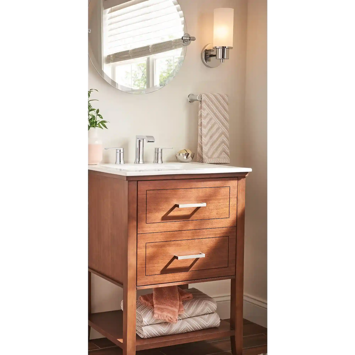 Genta Two-Handle Bathroom Faucet