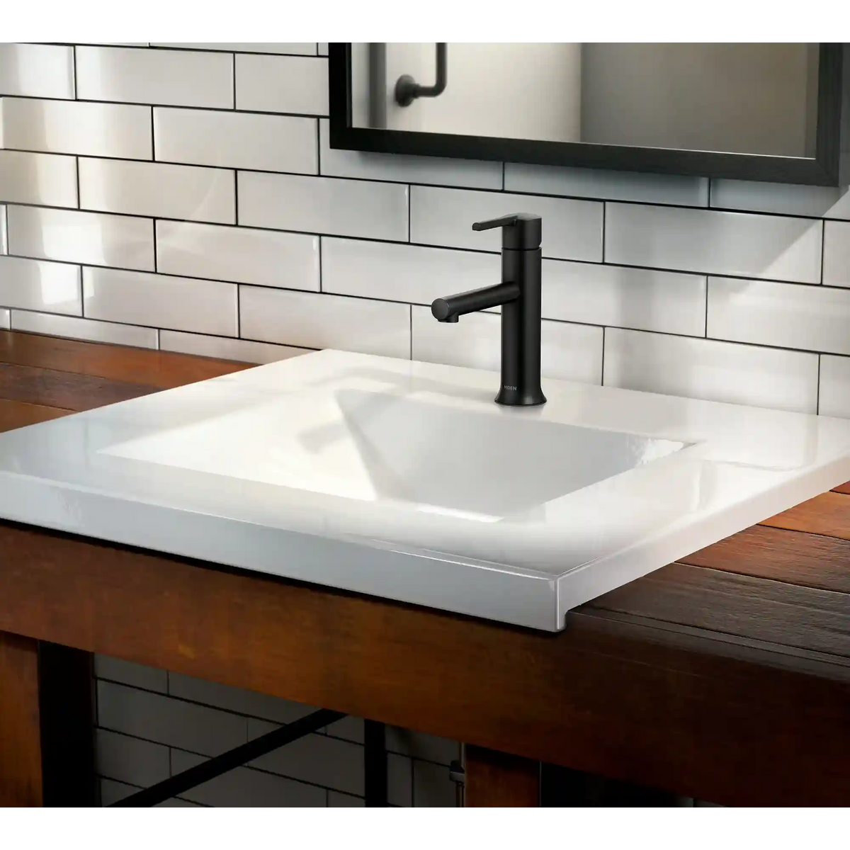 Arlys One-Handle Low Arc Low Profile Bathroom Faucet