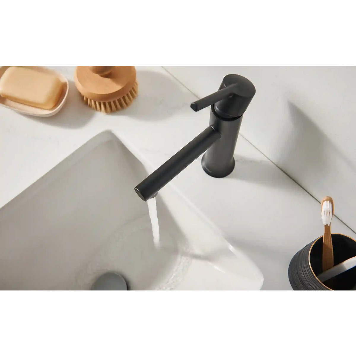 Arlys One-Handle Low Arc Low Profile Bathroom Faucet