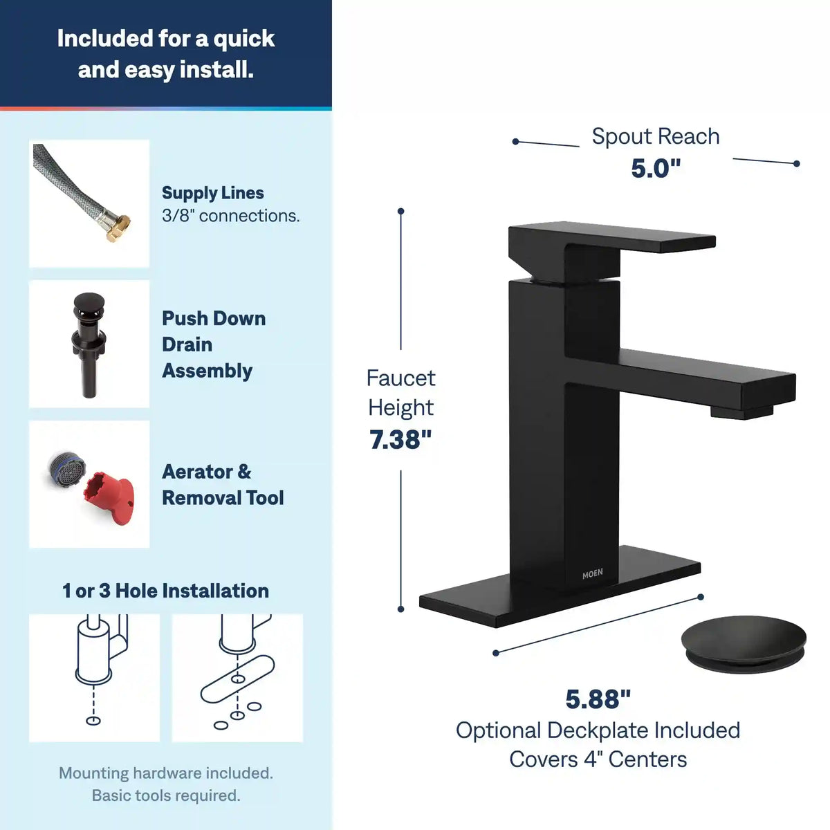 Revyl One-Handle Bathroom Faucet