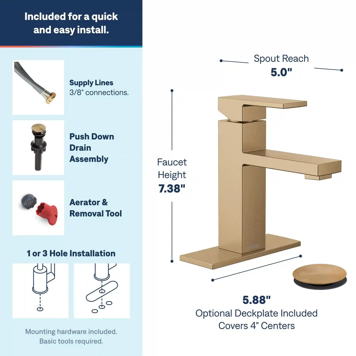 Revyl One-Handle Bathroom Faucet