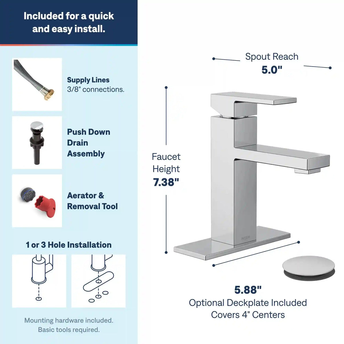 Revyl One-Handle Bathroom Faucet