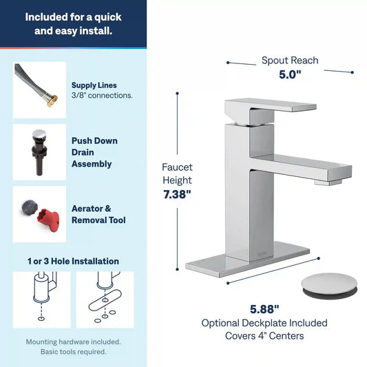 Revyl One-Handle Bathroom Faucet