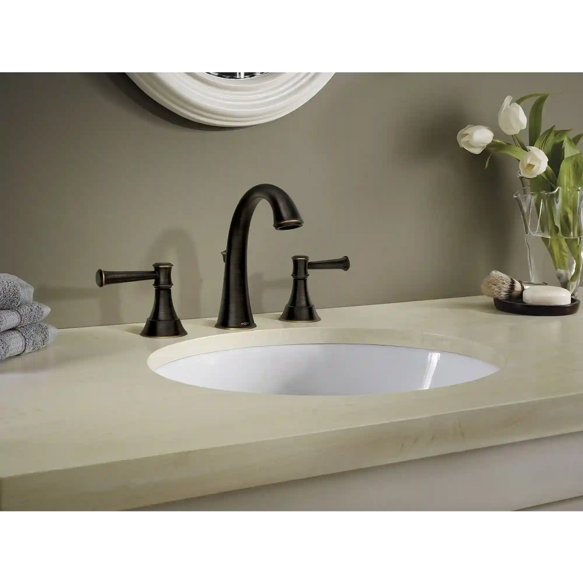 Ashville (Mb) Two-Handle Bathroom Faucet