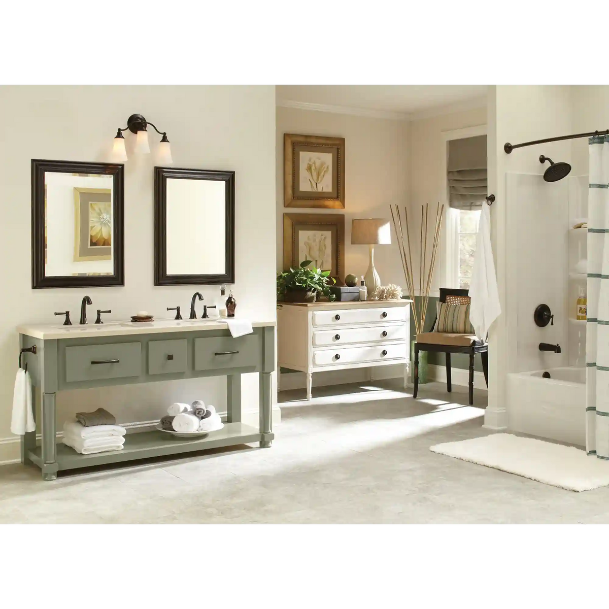 Ashville (Mb) Two-Handle Bathroom Faucet