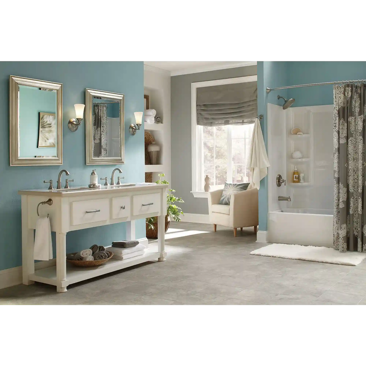 Ashville (Mb) Two-Handle Bathroom Faucet