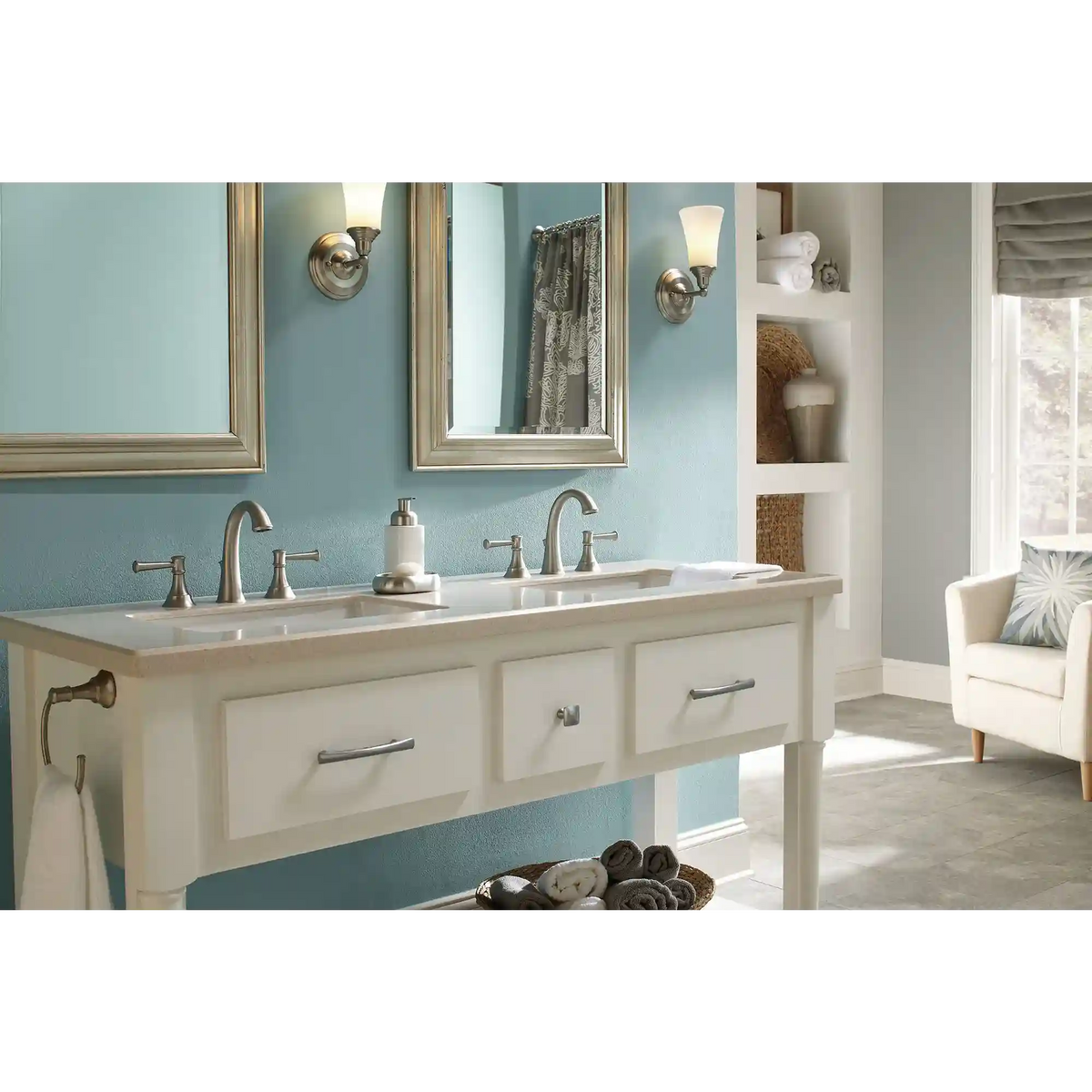 Ashville (Mb) Two-Handle Bathroom Faucet