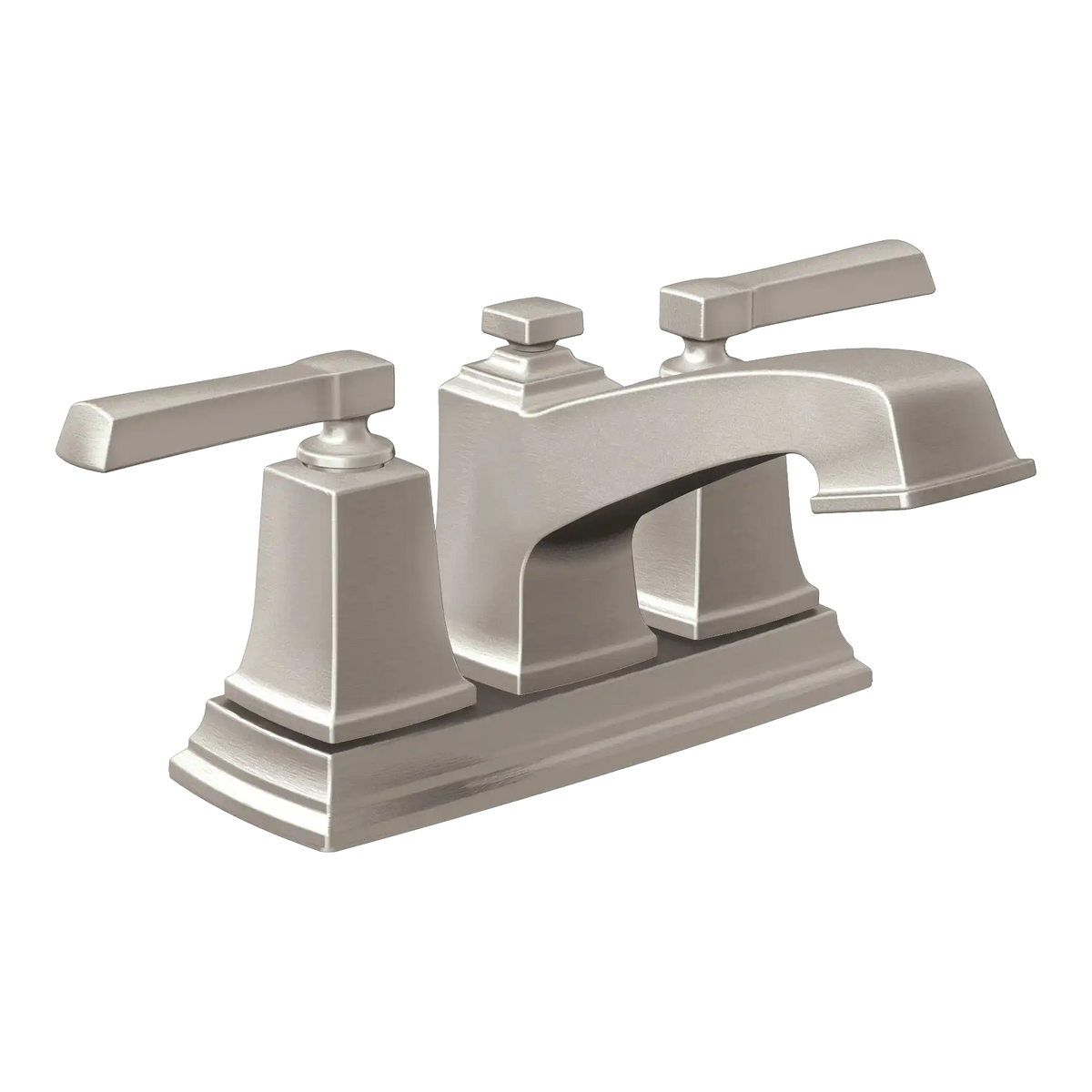 Boardwalk Two-Handle Low Arc Bathroom Faucet