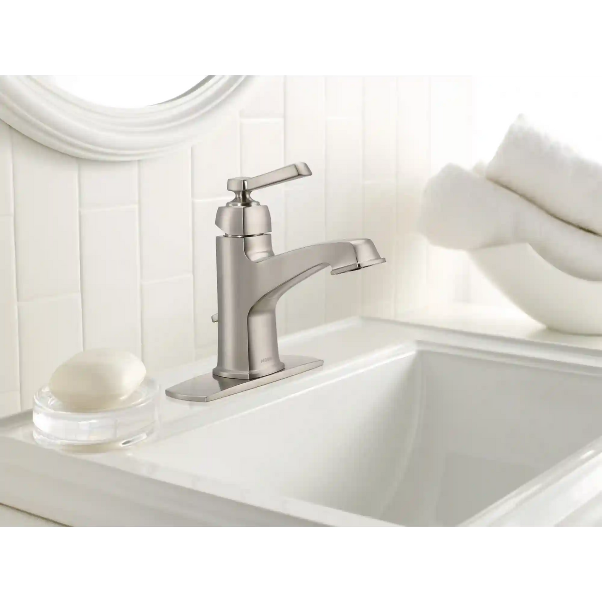 Boardwalk One-Handle High Arc Bathroom Faucet