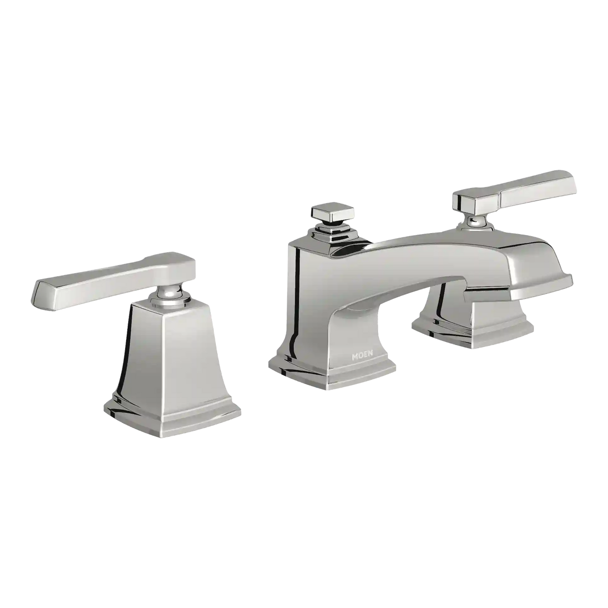 Boardwalk Two-Handle Low Arc Bathroom Faucet