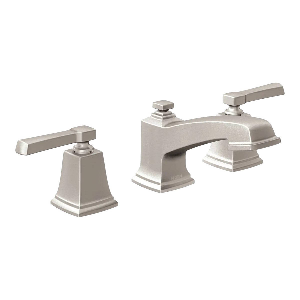 Boardwalk Two-Handle Low Arc Bathroom Faucet