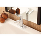 Kleo Chrome one-handle low arc bathroom faucet