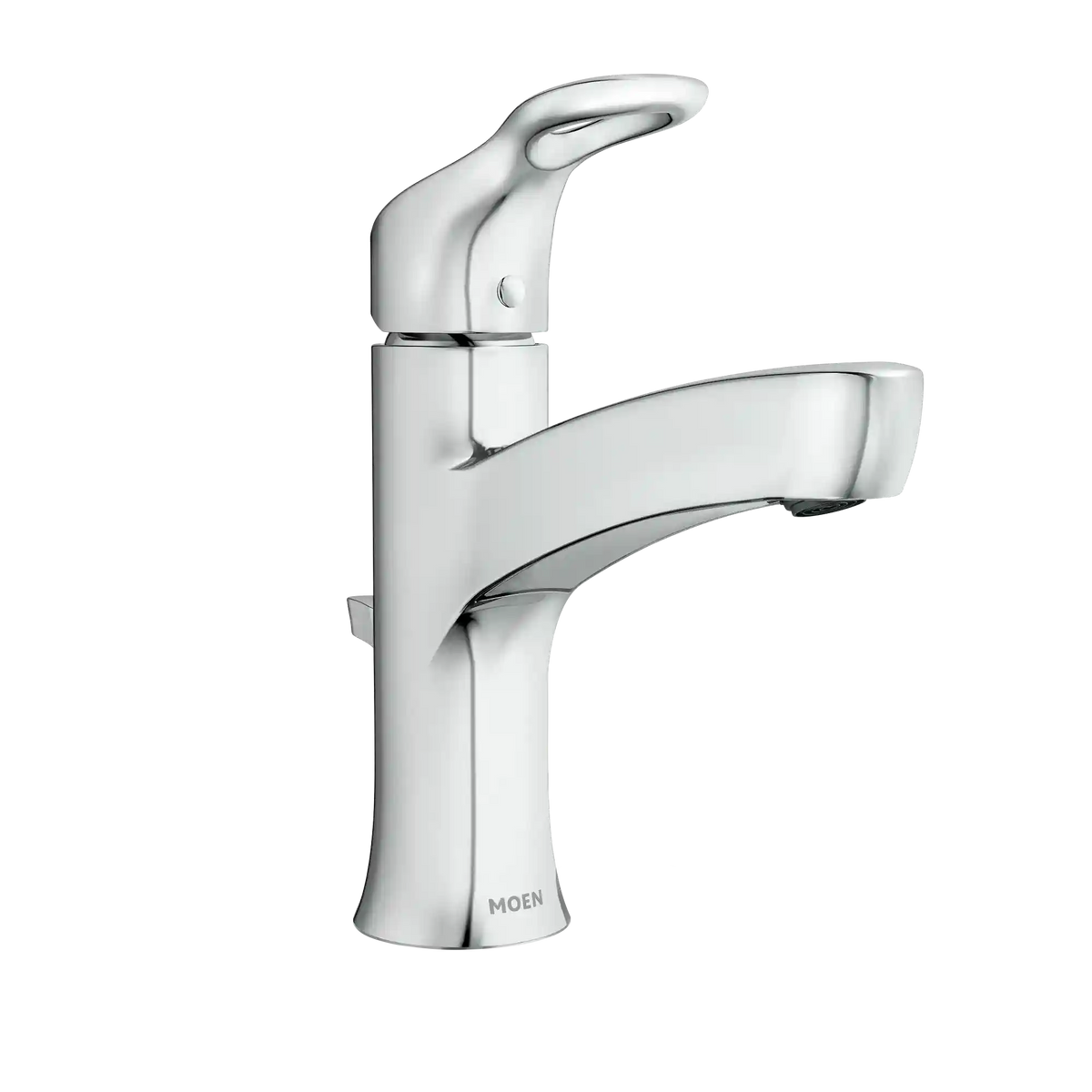 Kleo Chrome one-handle low arc bathroom faucet