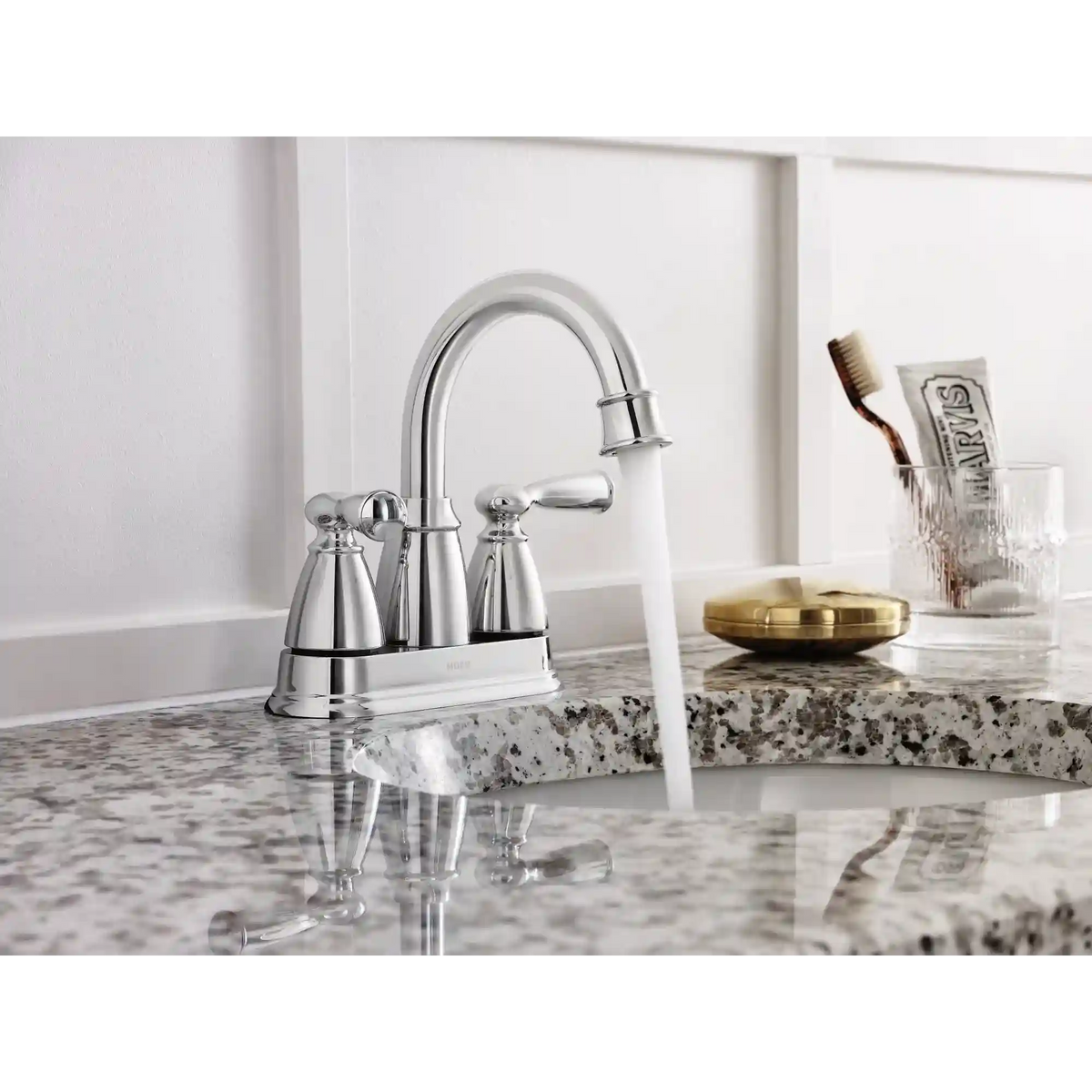 Banbury Two-Handle High Arc Bathroom Faucet