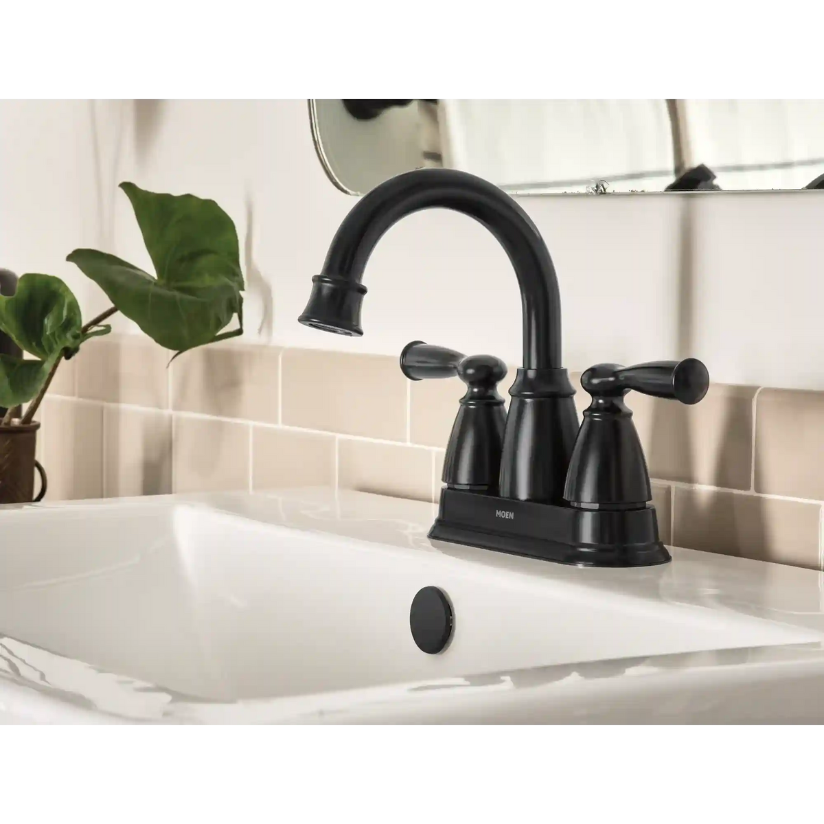 Banbury Two-Handle High Arc Bathroom Faucet