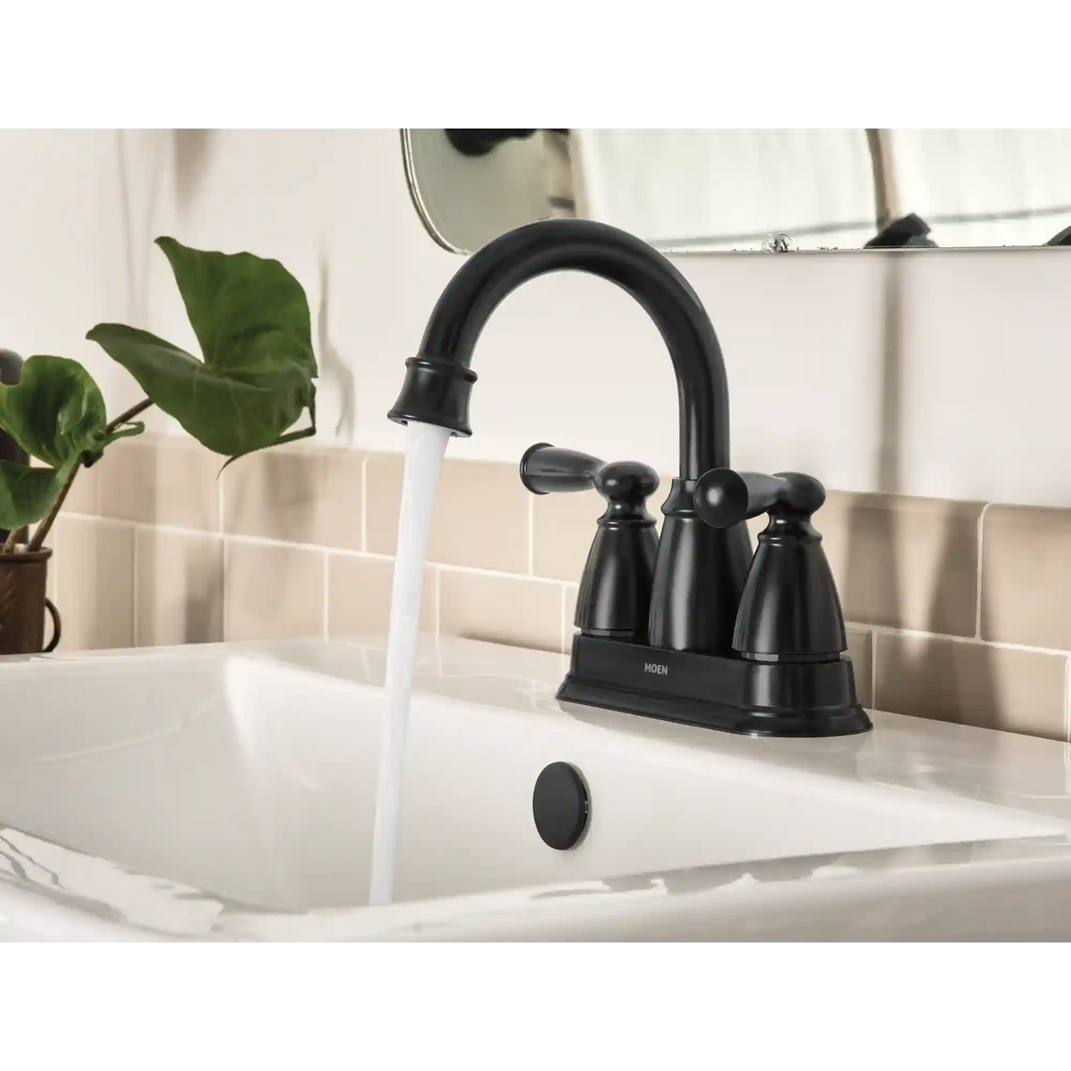 Banbury Two-Handle High Arc Bathroom Faucet