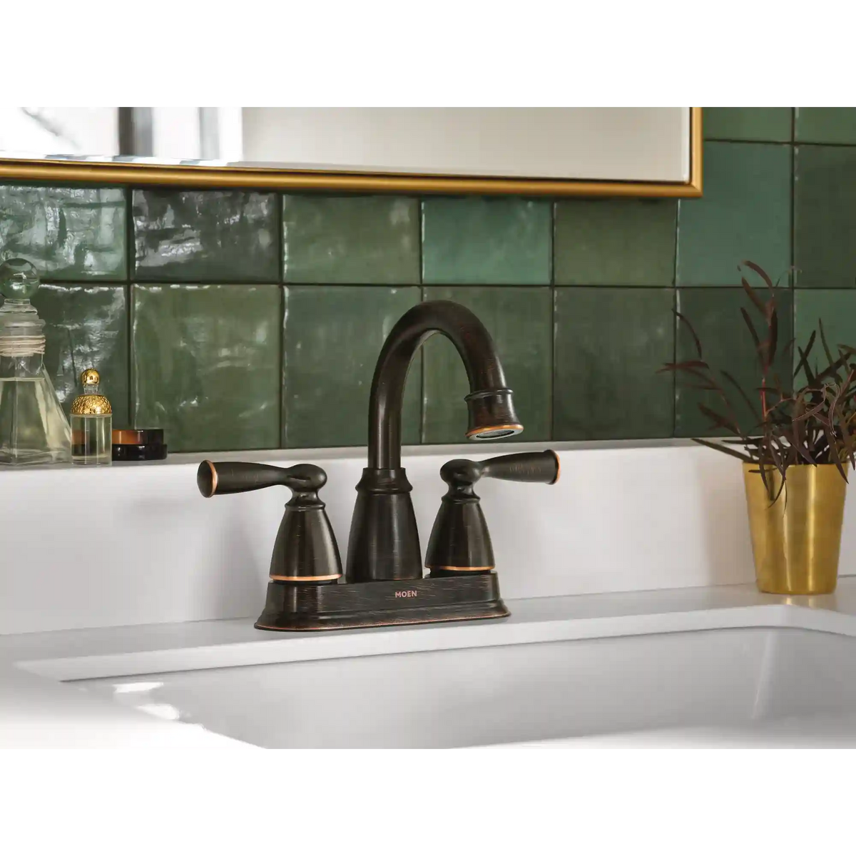 Banbury Two-Handle High Arc Bathroom Faucet