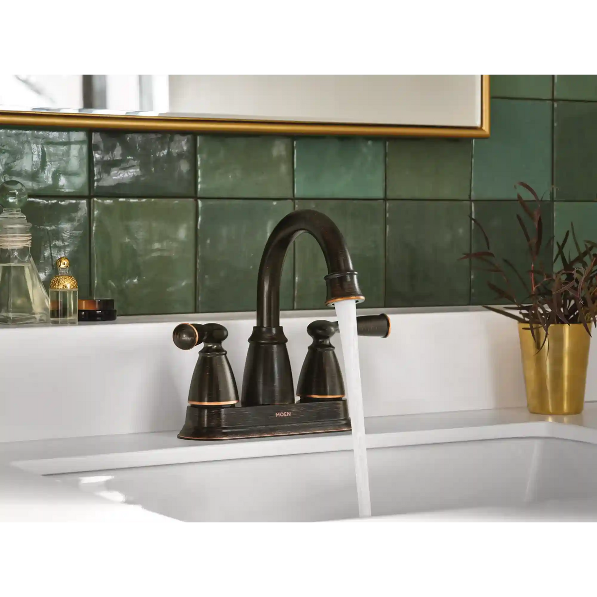 Banbury Two-Handle High Arc Bathroom Faucet