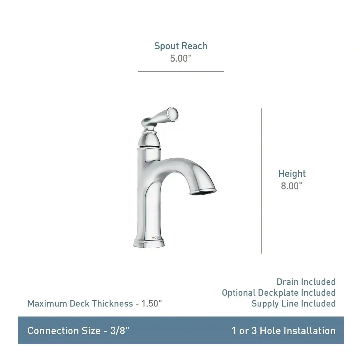 Banbury One-Handle High Arc Bathroom Faucet