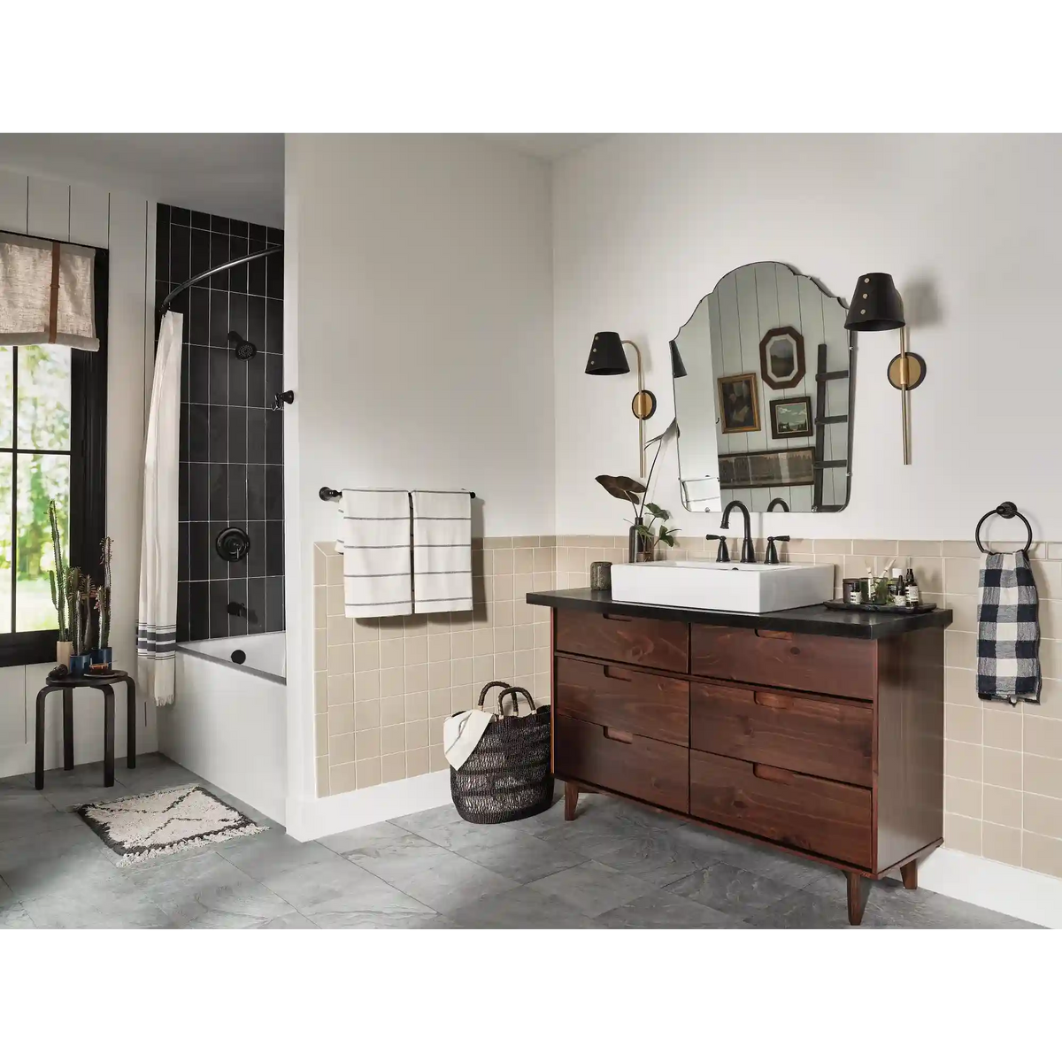 Banbury Two-Handle High Arc Bathroom Faucet