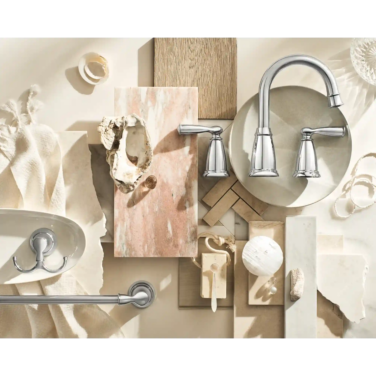 Banbury Two-Handle High Arc Bathroom Faucet
