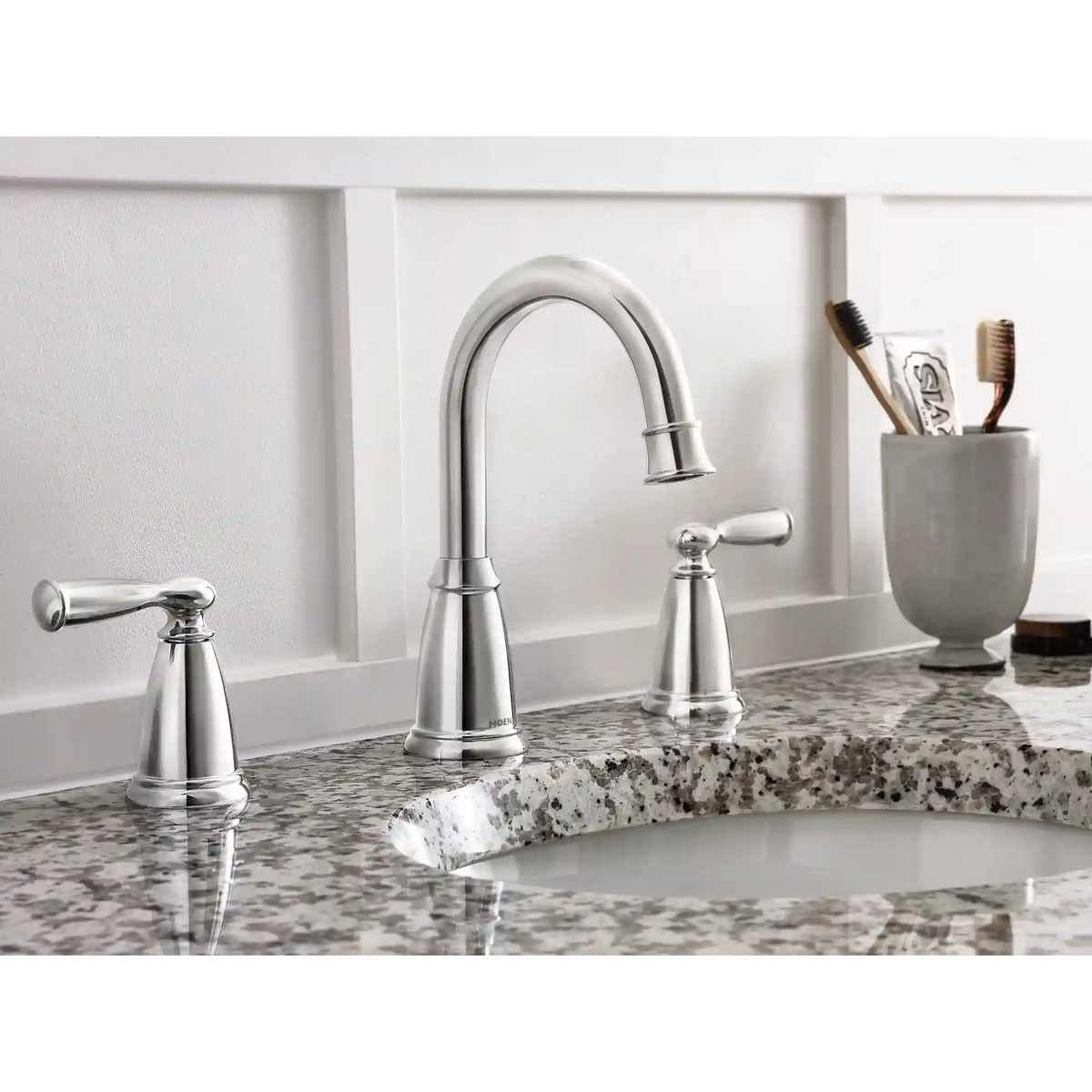 Banbury Two-Handle High Arc Bathroom Faucet